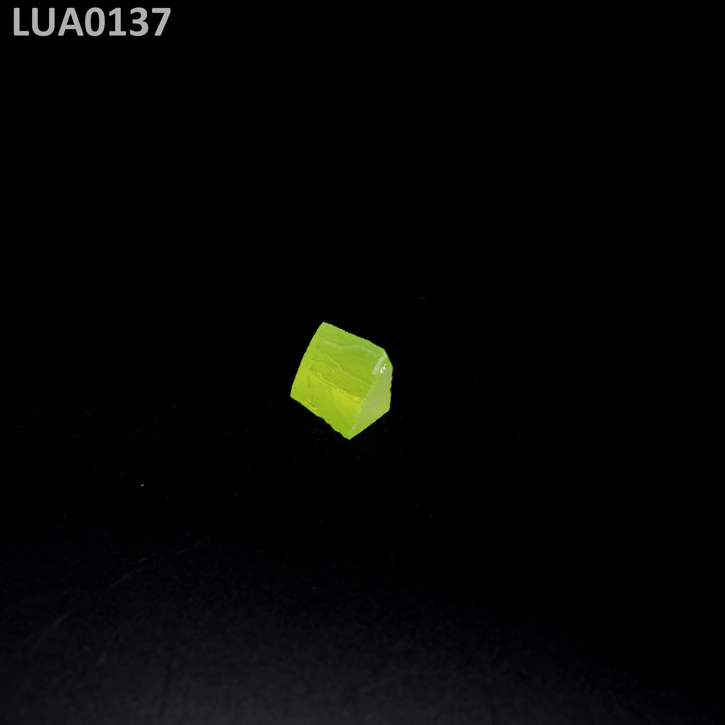 Lab-Grown LuAG Garnet – Intense UV Reactive Gemstone Rough