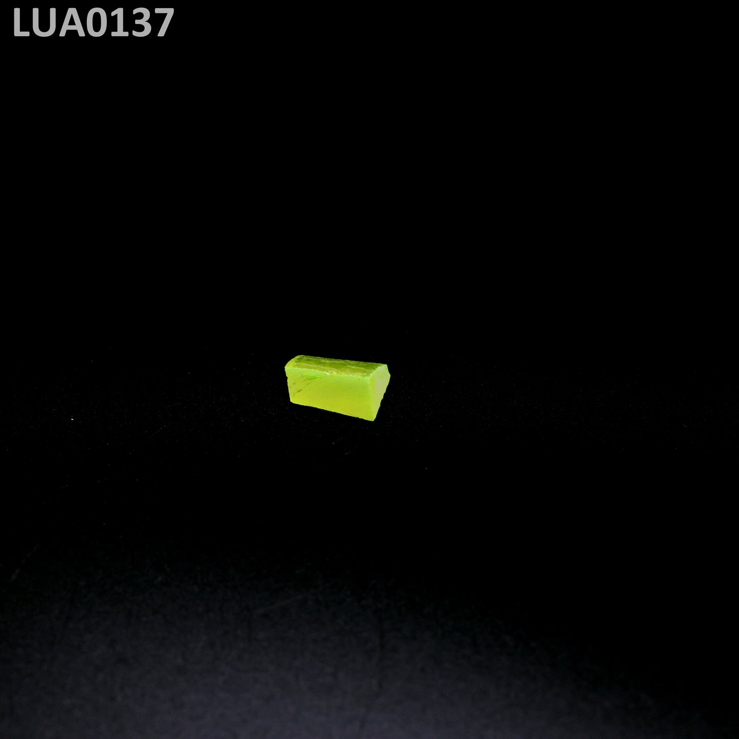 Lab-Grown LuAG Garnet – Intense UV Reactive Gemstone Rough