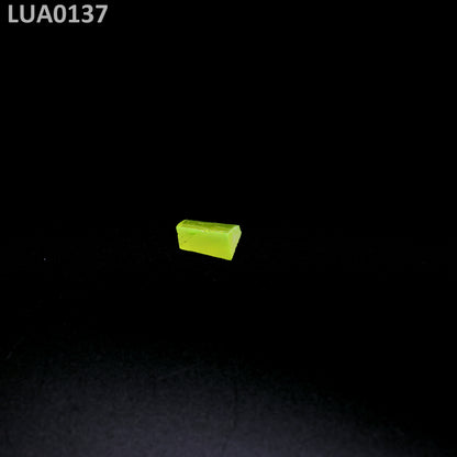 Lab-Grown LuAG Garnet – Intense UV Reactive Gemstone Rough