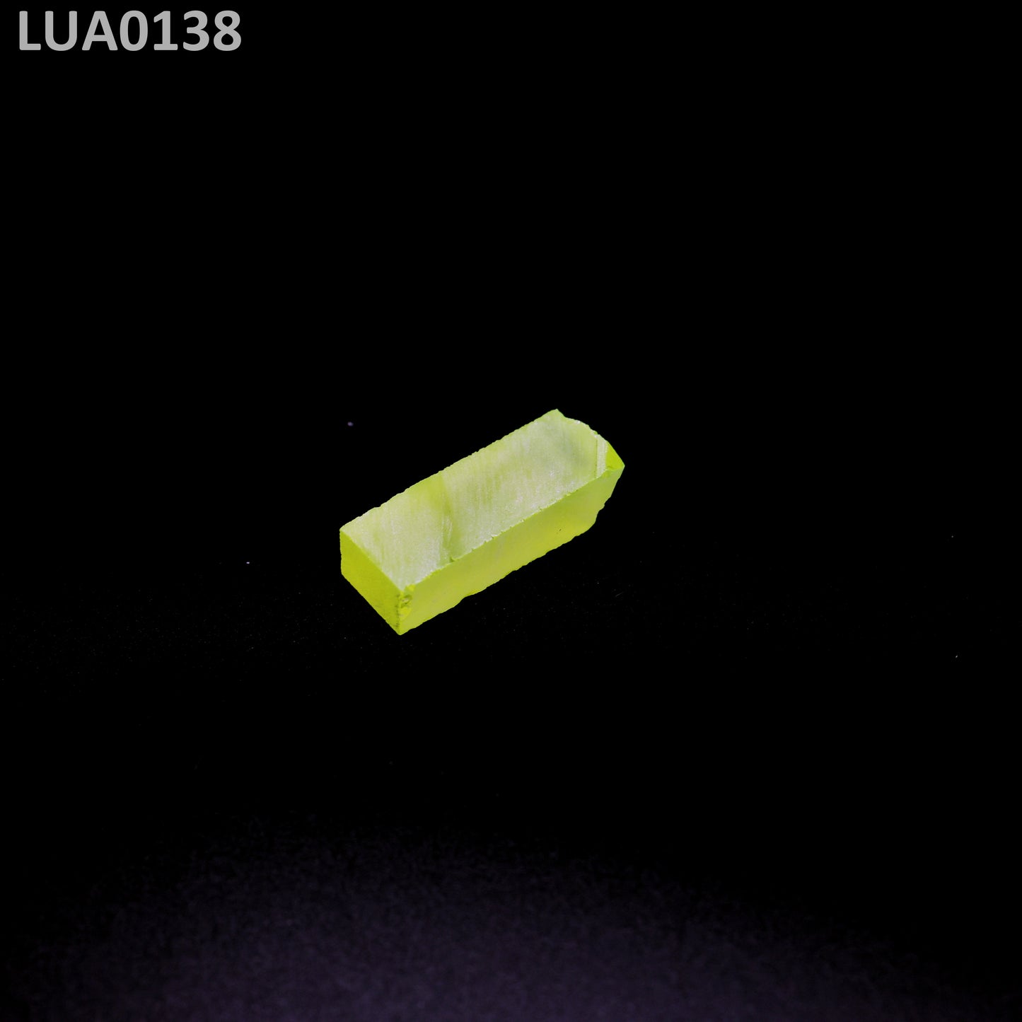 Lab-Grown LuAG Garnet – Intense UV Reactive Gemstone Rough