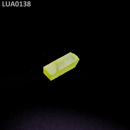 Lab-Grown LuAG Garnet – Intense UV Reactive Gemstone Rough