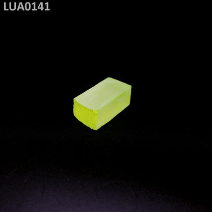 Lab-Grown LuAG Garnet – Intense UV Reactive Gemstone Rough