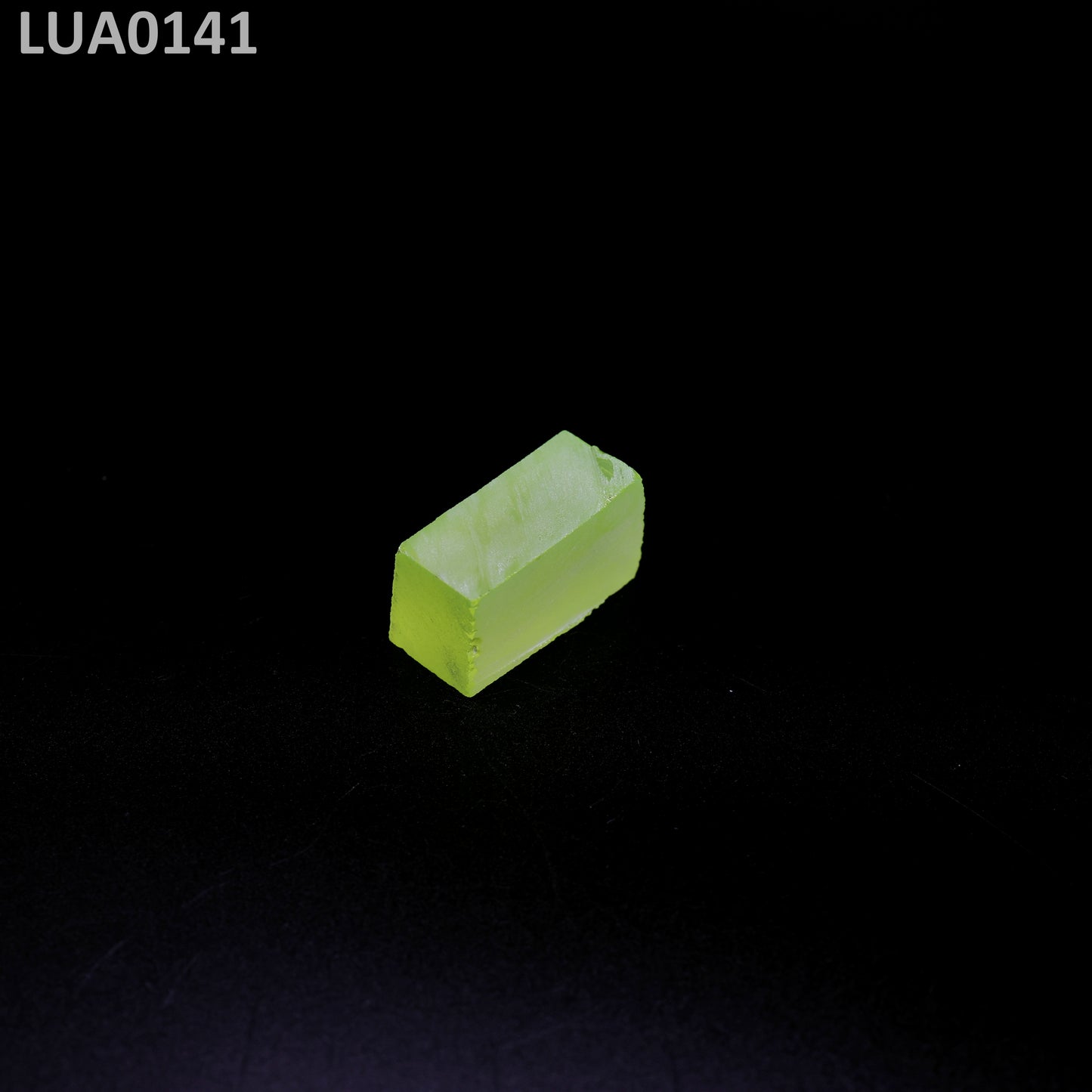 Lab-Grown LuAG Garnet – Intense UV Reactive Gemstone Rough