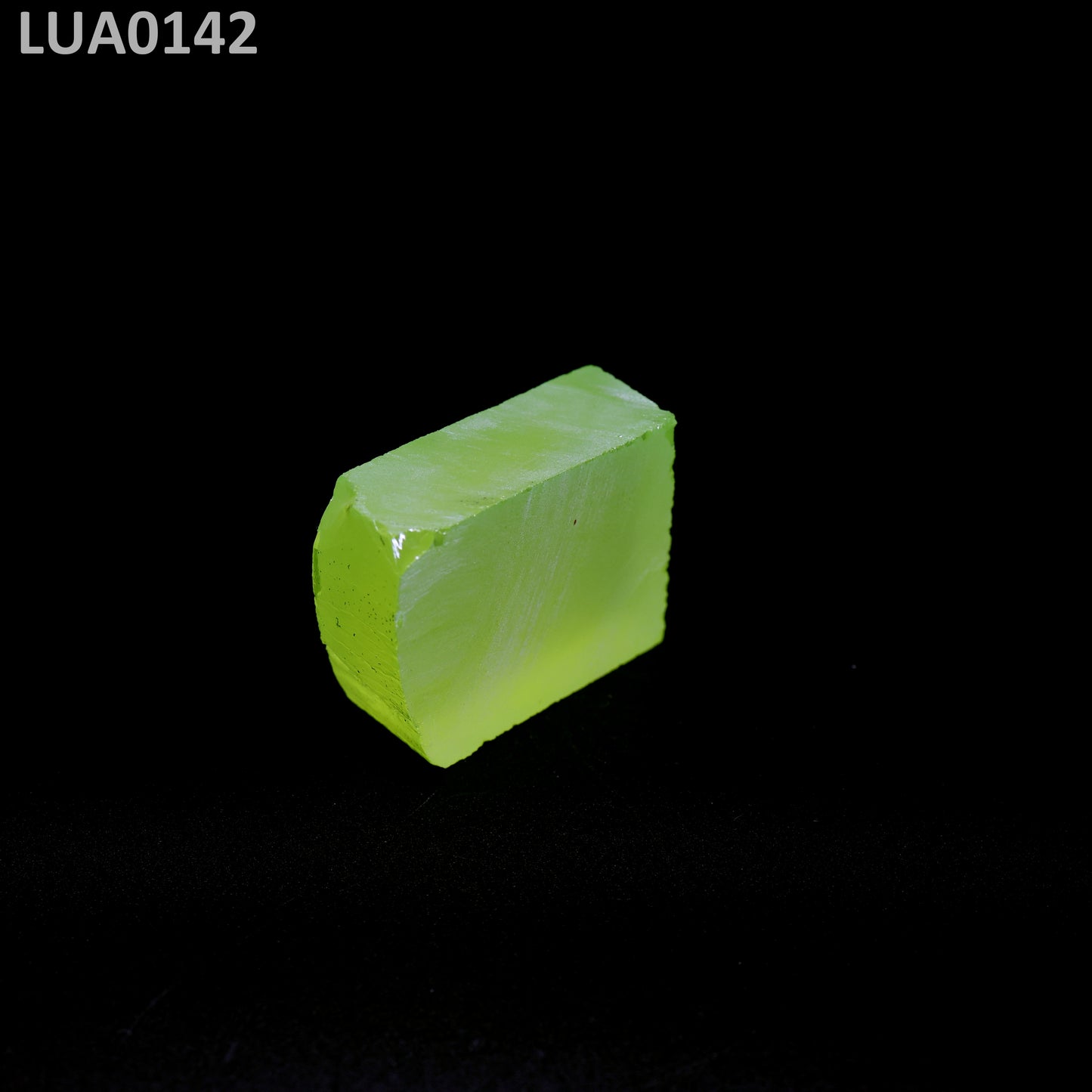 Lab-Grown LuAG Garnet – Intense UV Reactive Gemstone Rough