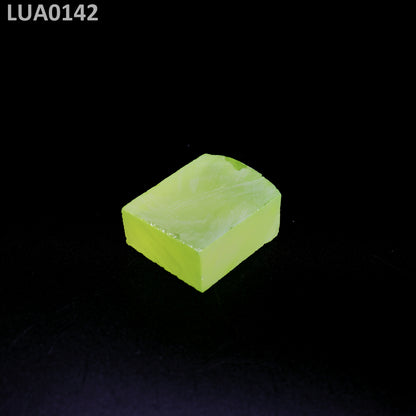 Lab-Grown LuAG Garnet – Intense UV Reactive Gemstone Rough