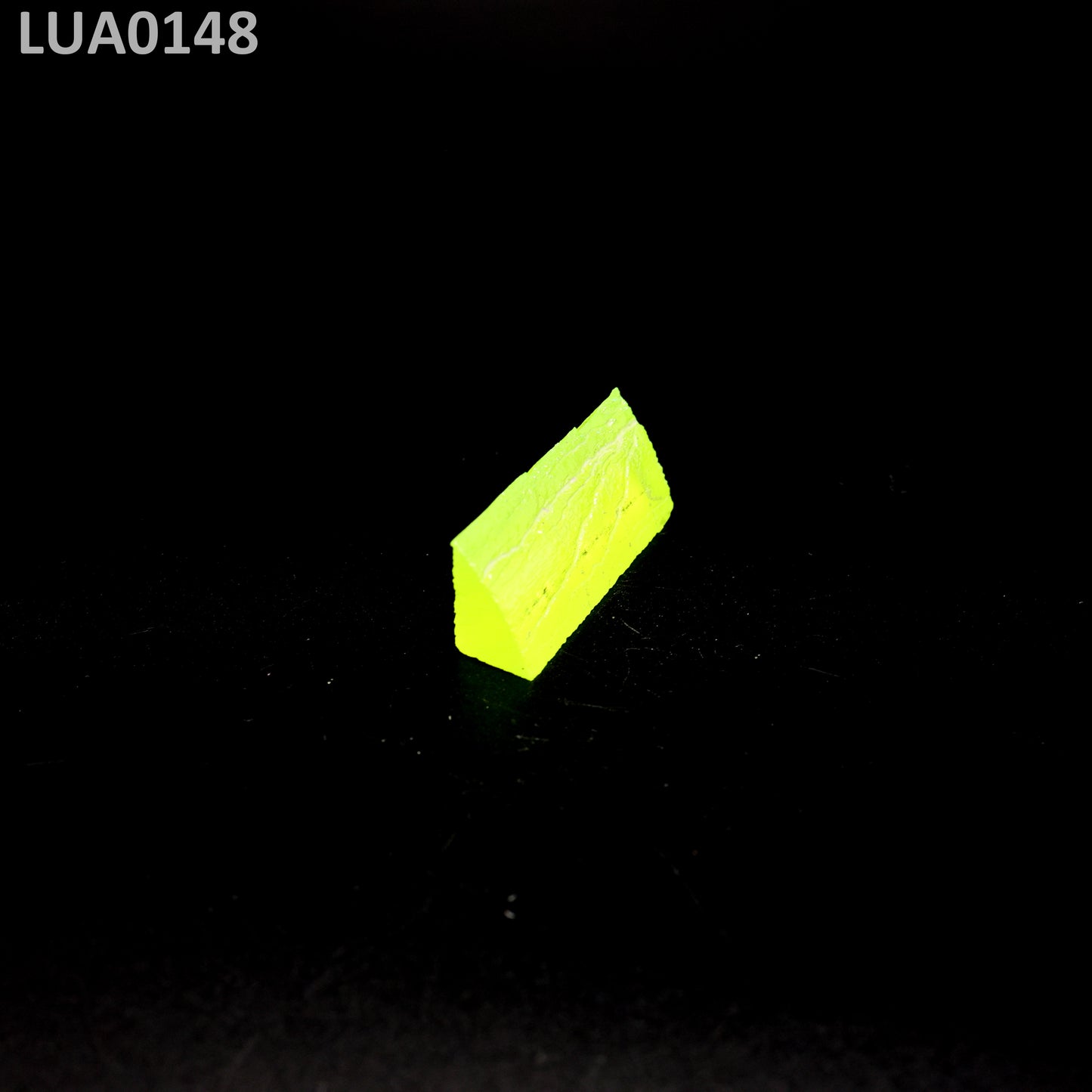 Lab-Grown LuAG Garnet – Intense UV Reactive Gemstone Rough