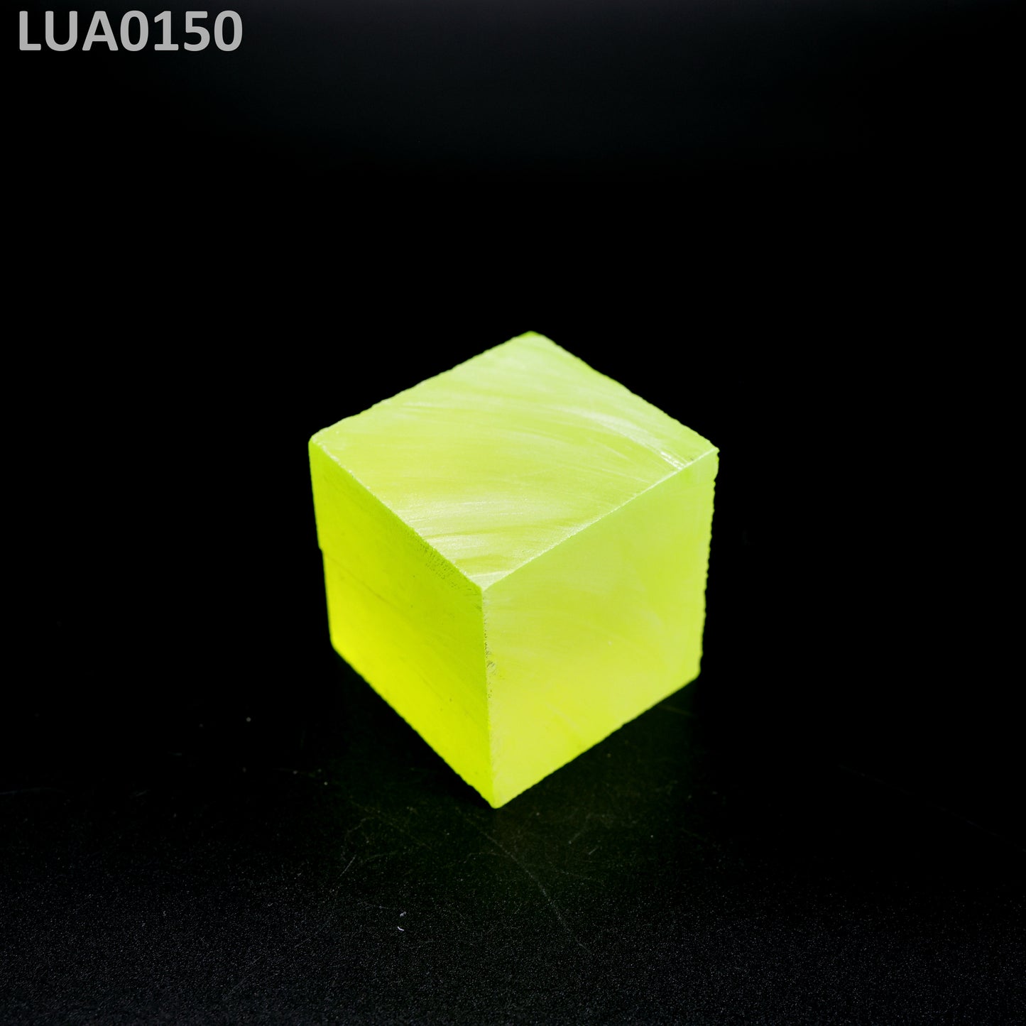 Lab-Grown LuAG Garnet – Intense UV Reactive Gemstone Rough