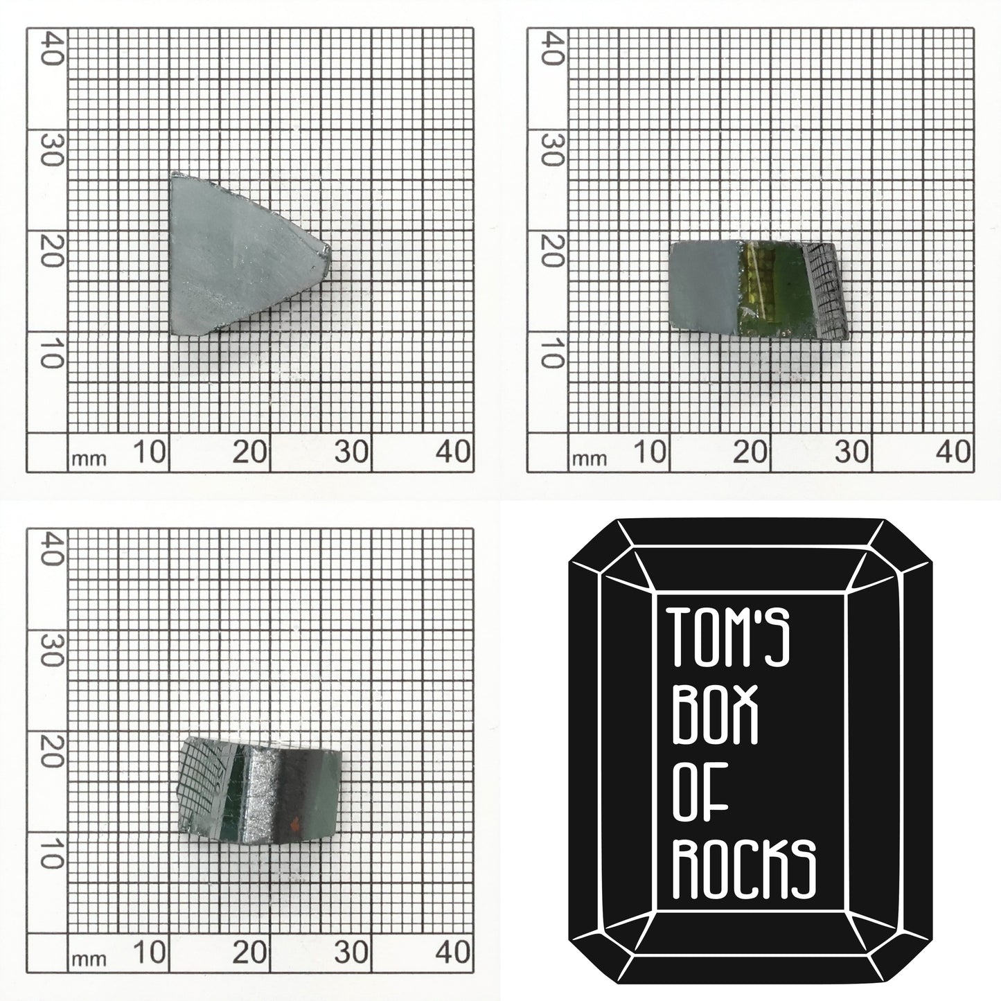 Cyan Moissanite - Grade A - Faceting Rough