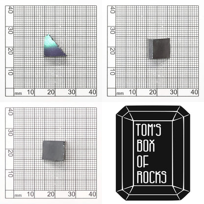 Black Moissanite - Grade A - Faceting Rough