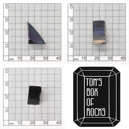 Black Moissanite - Grade A - Faceting Rough