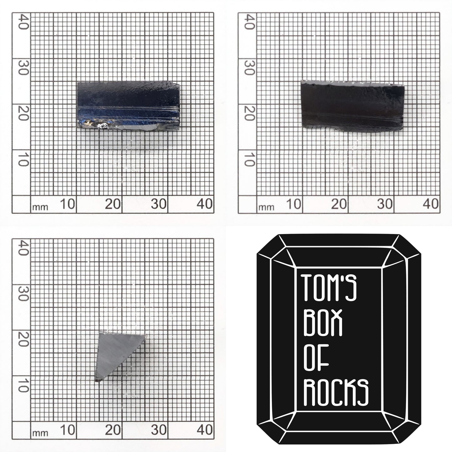 Blue Moissanite - Grade A - Faceting Rough