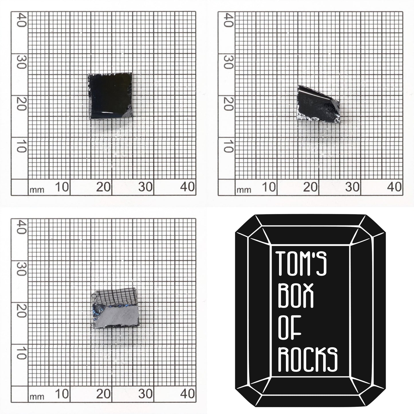 Blue Moissanite - Grade A - Faceting Rough