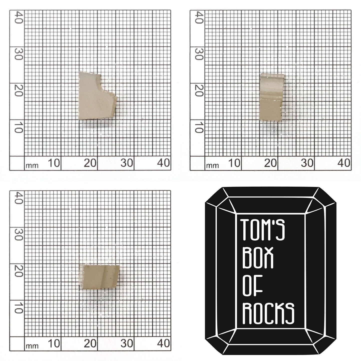 Champagne Moissanite - Grade A - Faceting Rough