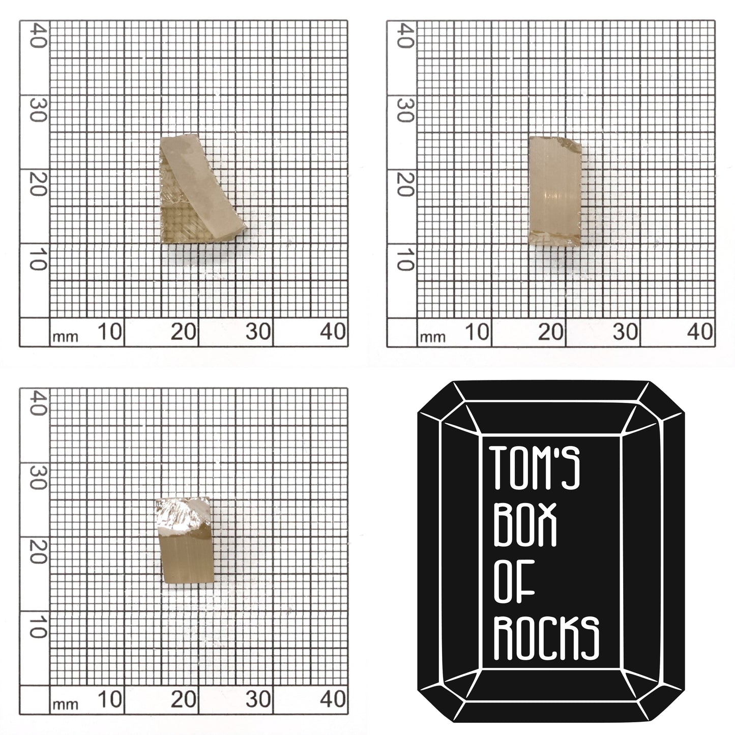 Champagne Moissanite - Grade A - Faceting Rough
