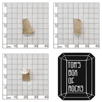 Champagne Moissanite - Grade A - Faceting Rough