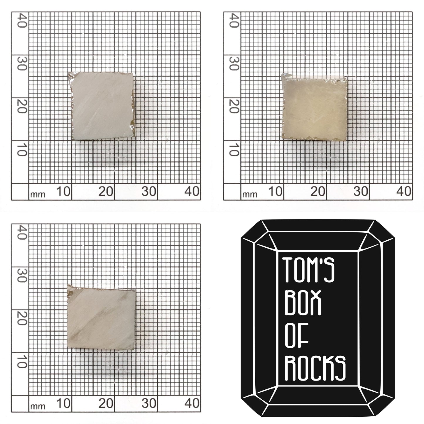 Champagne Moissanite - Grade A - Faceting Rough