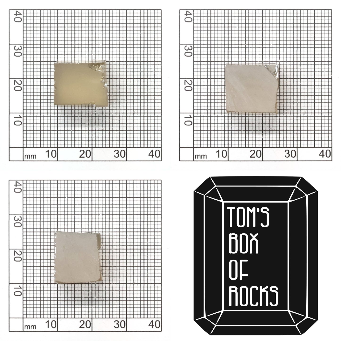 Champagne Moissanite - Grade A - Faceting Rough