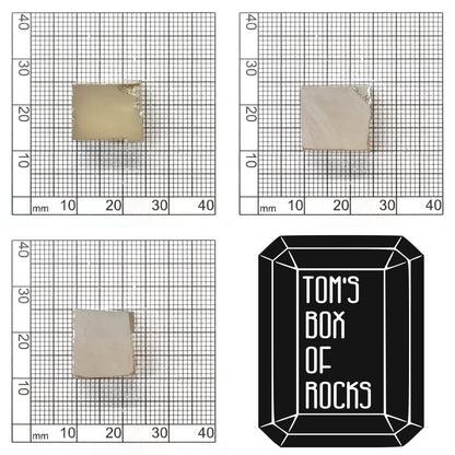 Champagne Moissanite - Grade A - Faceting Rough