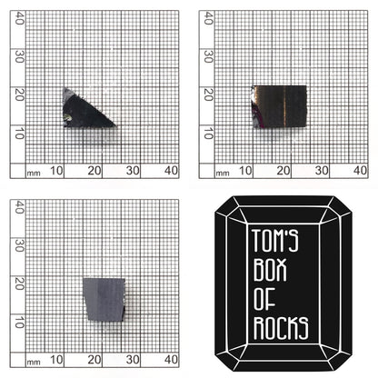 Black Moissanite - Grade A - Faceting Rough