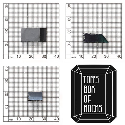 Black Moissanite - Grade A - Faceting Rough