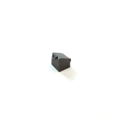 Black Moissanite - Grade A - Faceting Rough