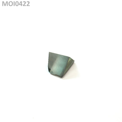 Cyan Moissanite - Grade A - Faceting Rough