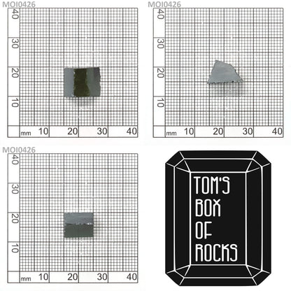 Cyan Moissanite - Grade A - Faceting Rough