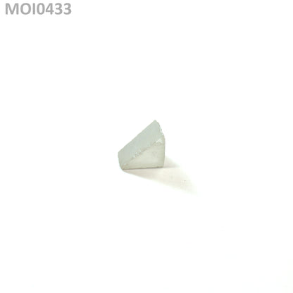 White DEF Color Moissanite - Grade A - Faceting Rough