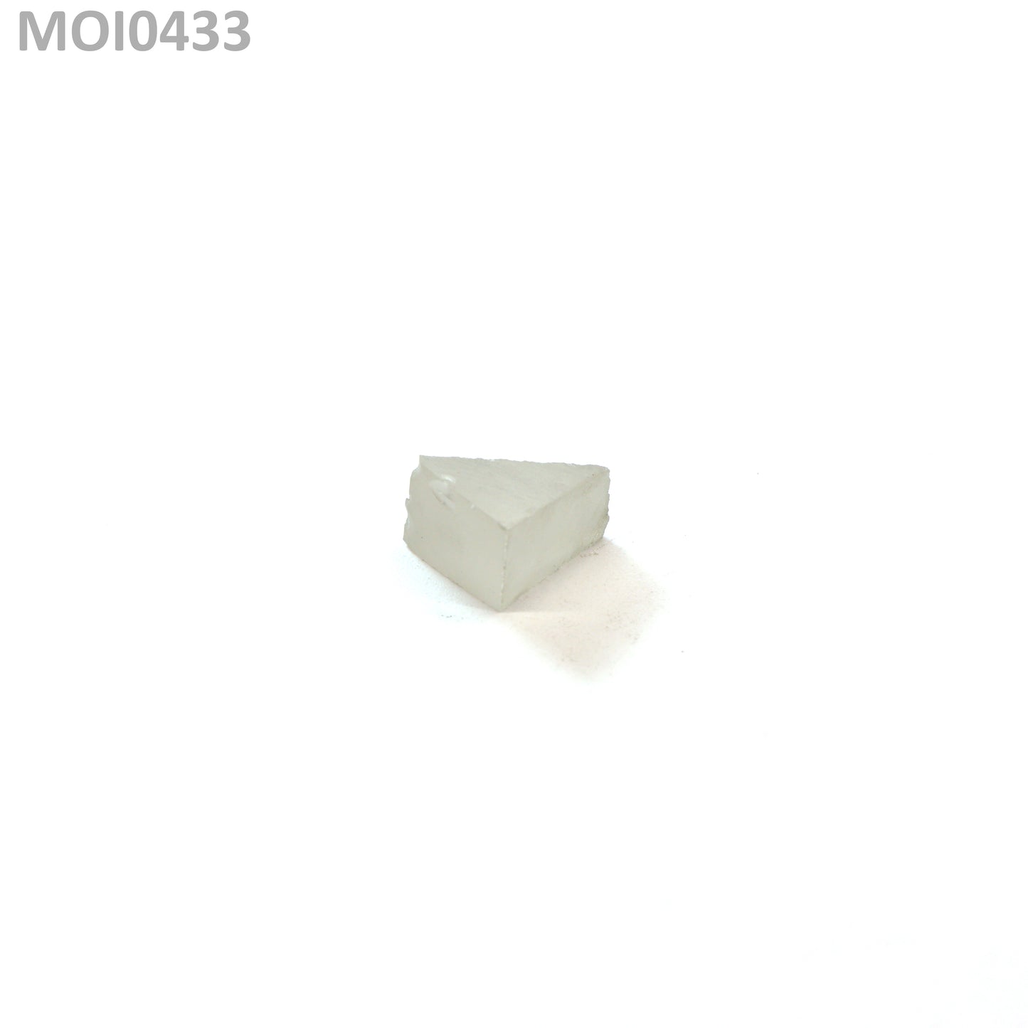 White DEF Color Moissanite - Grade A - Faceting Rough