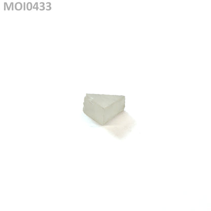 White DEF Color Moissanite - Grade A - Faceting Rough