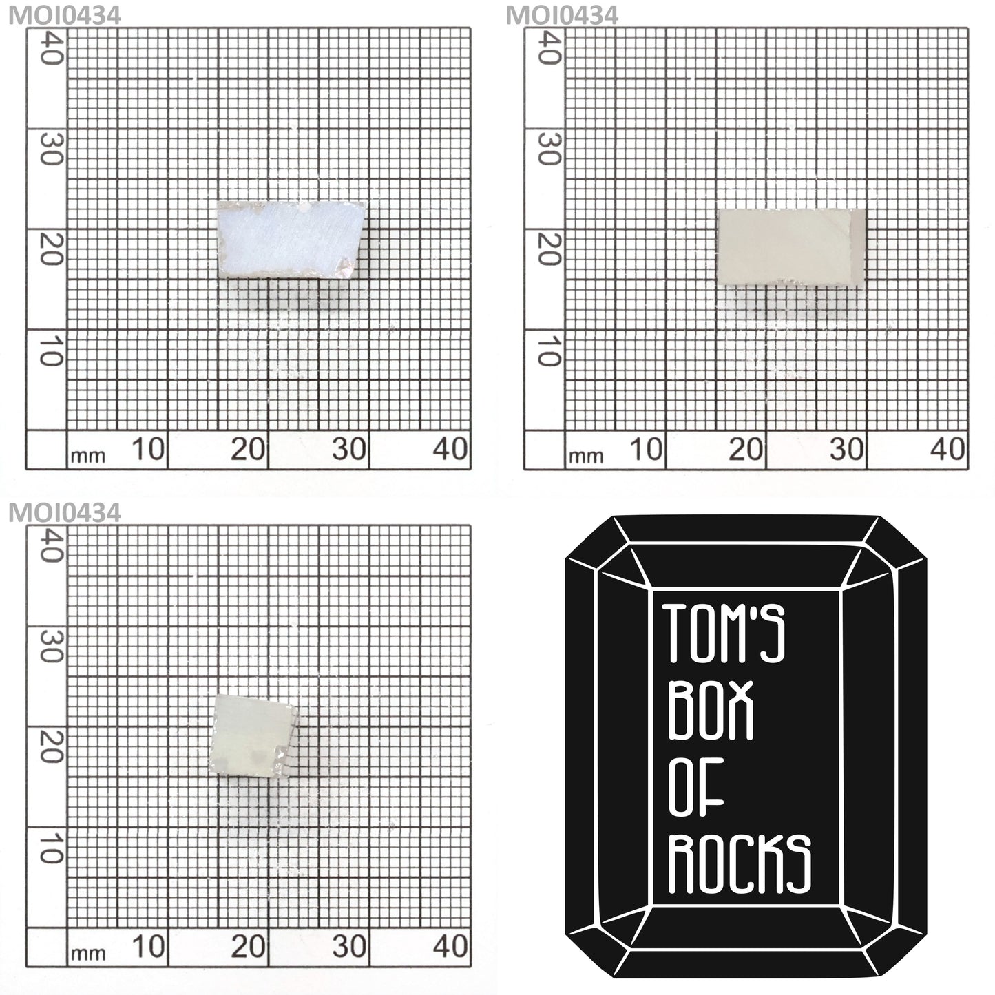 White DEF Color Moissanite - Grade A - Faceting Rough