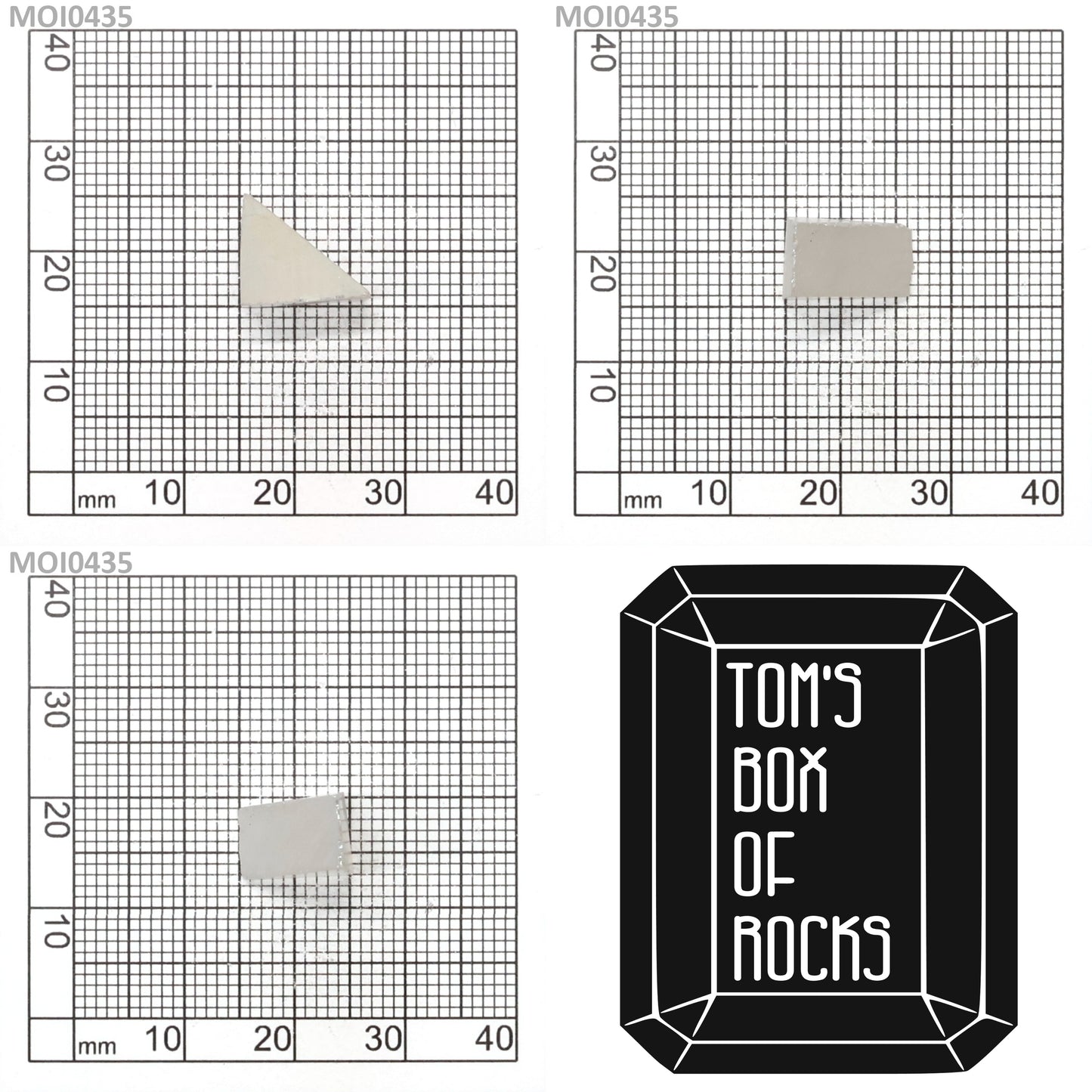 White DEF Color Moissanite - Grade A - Faceting Rough