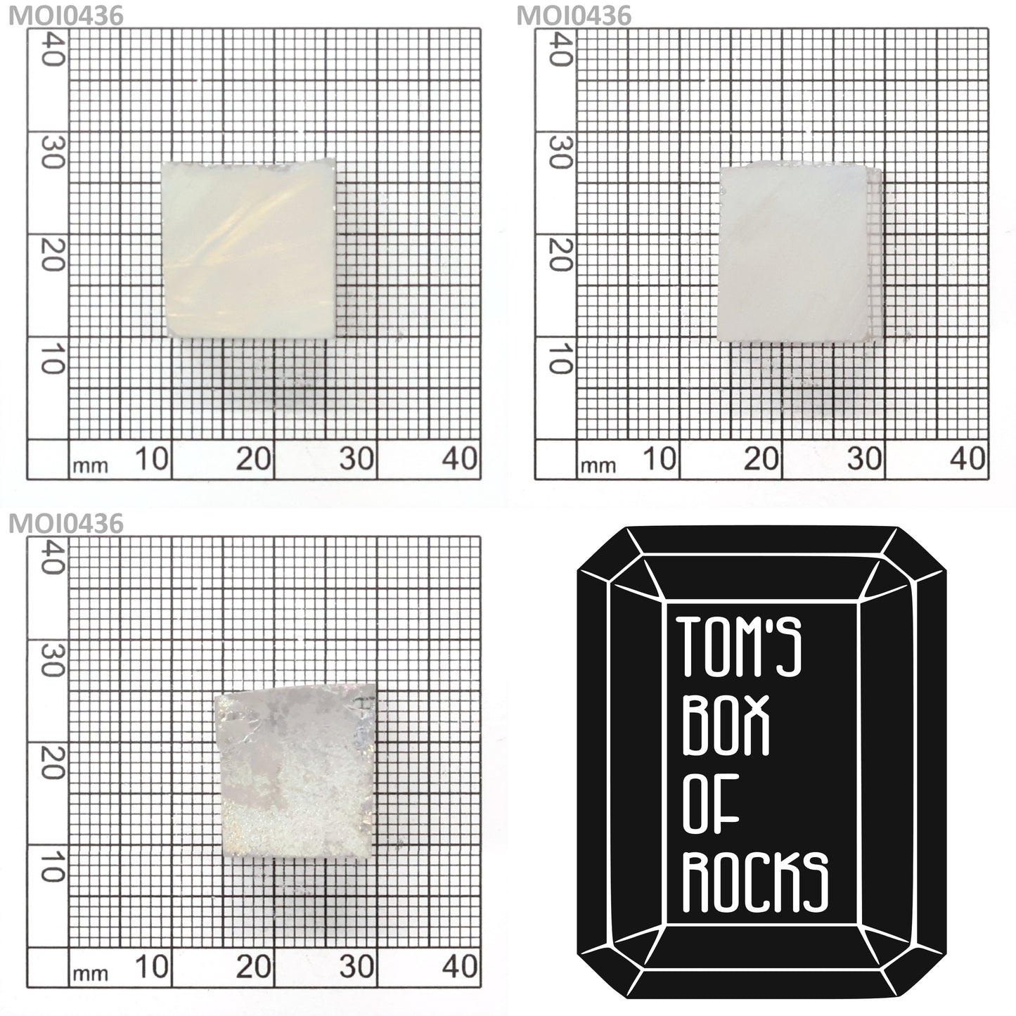 White DEF Color Moissanite - Grade A - Faceting Rough