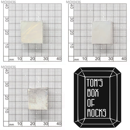 White DEF Color Moissanite - Grade A - Faceting Rough