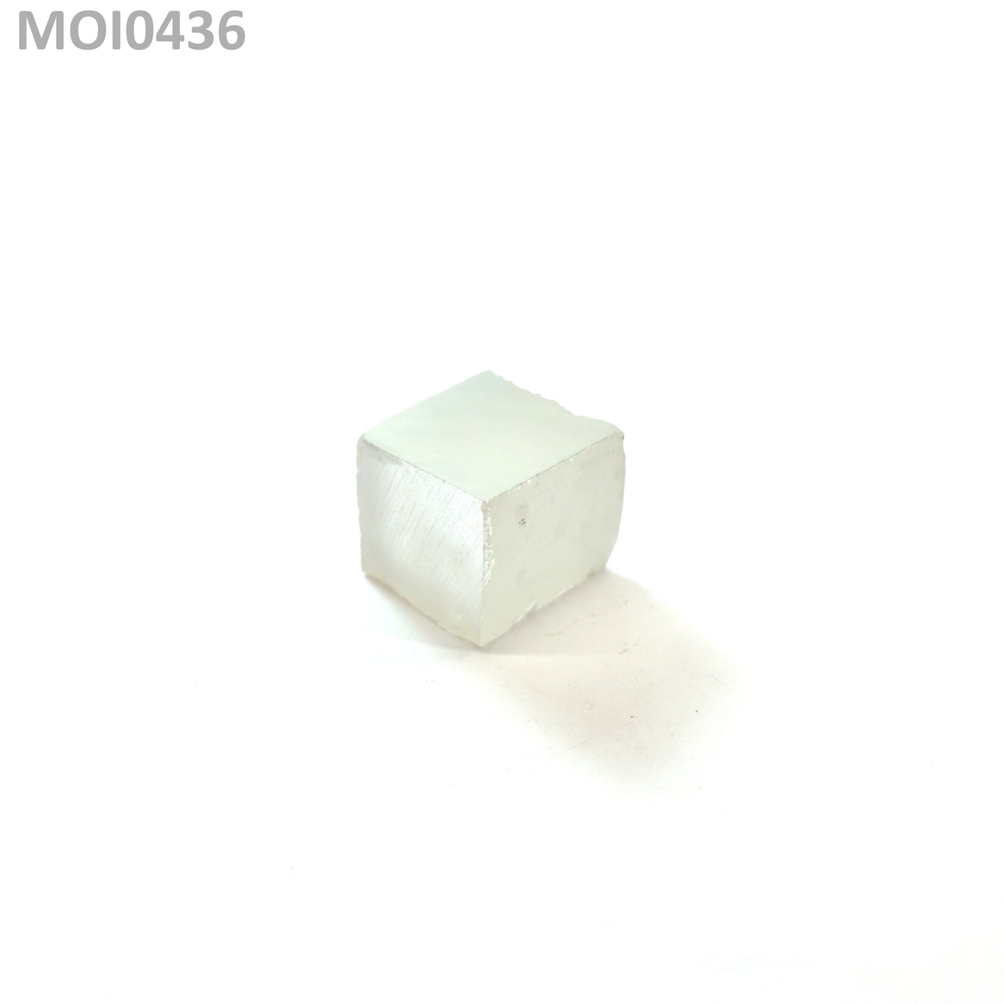 White DEF Color Moissanite - Grade A - Faceting Rough