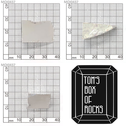 White DEF Color Moissanite - Grade A - Faceting Rough