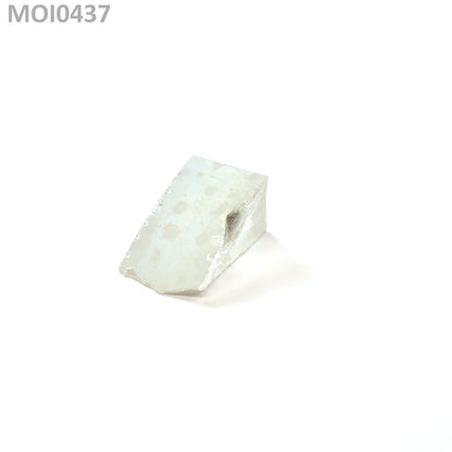 White DEF Color Moissanite - Grade A - Faceting Rough