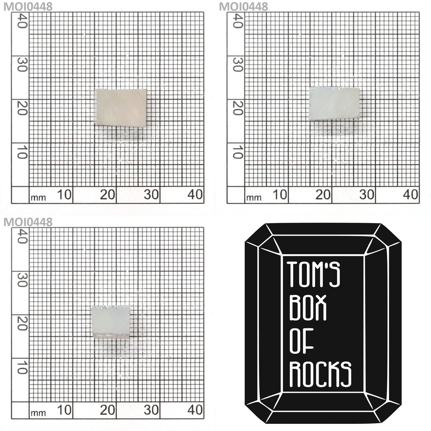 White DEF Color Moissanite - Grade A - Faceting Rough