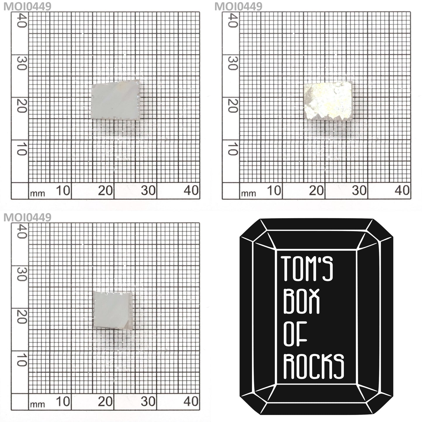 White DEF Color Moissanite - Grade A - Faceting Rough