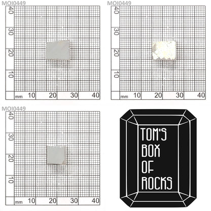 White DEF Color Moissanite - Grade A - Faceting Rough