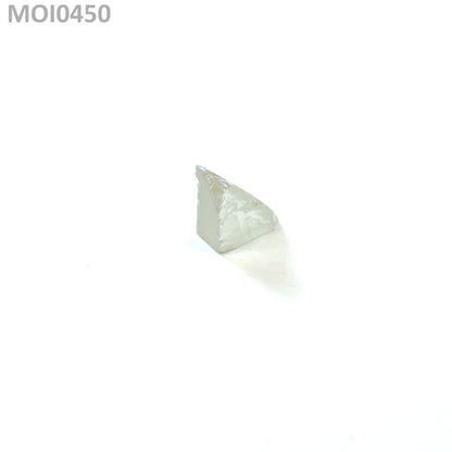 White DEF Color Moissanite - Grade A - Faceting Rough