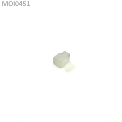 White DEF Color Moissanite - Grade A - Faceting Rough