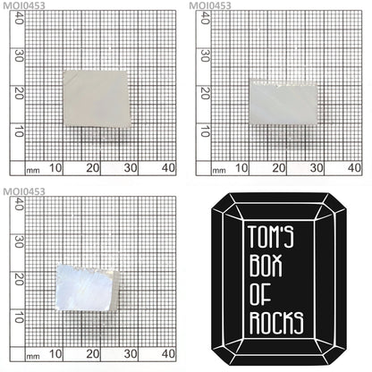 White DEF Color Moissanite - Grade A - Faceting Rough