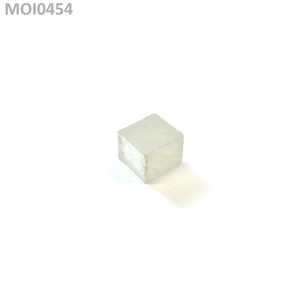 White DEF Color Moissanite - Grade A - Faceting Rough