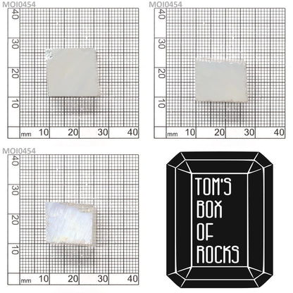 White DEF Color Moissanite - Grade A - Faceting Rough
