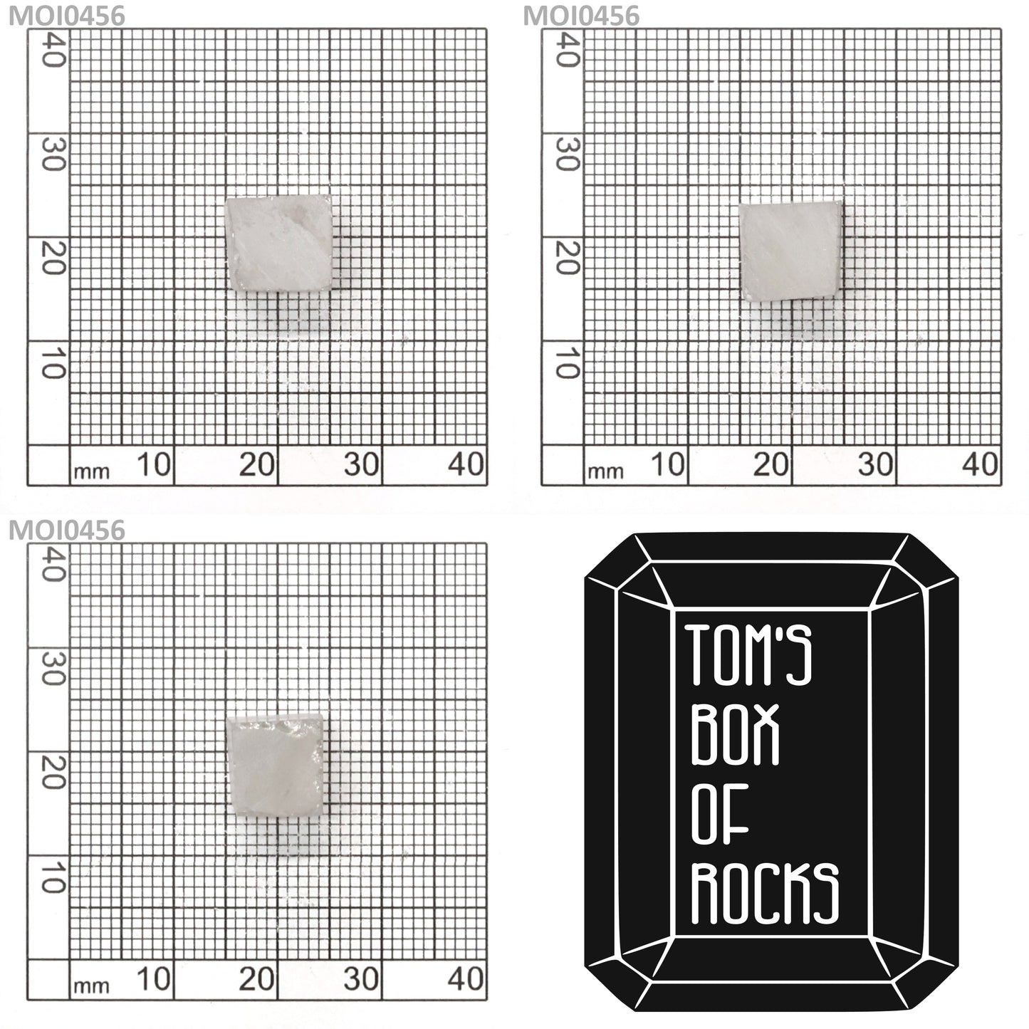 White DEF Color Moissanite - Grade A - Faceting Rough