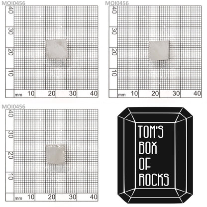 White DEF Color Moissanite - Grade A - Faceting Rough