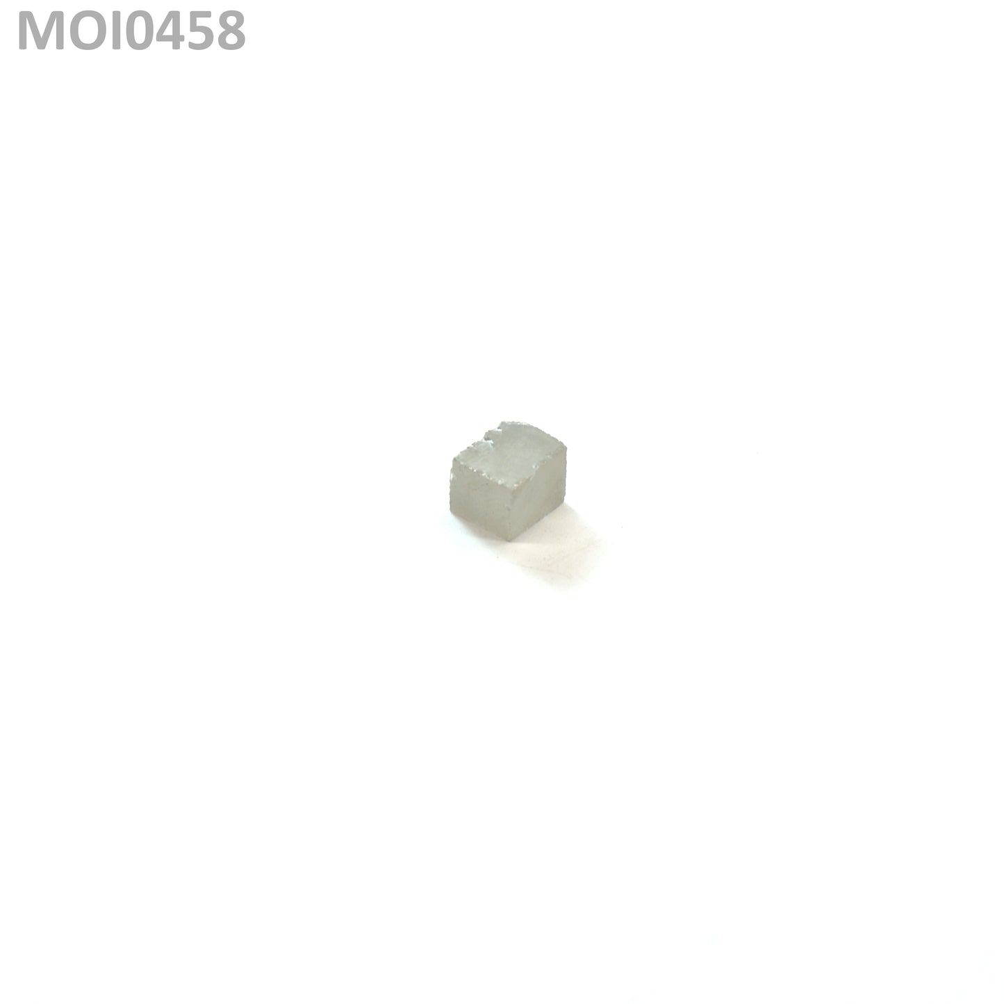 White DEF Color Moissanite - Grade A - Faceting Rough