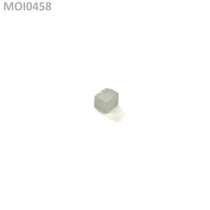 White DEF Color Moissanite - Grade A - Faceting Rough