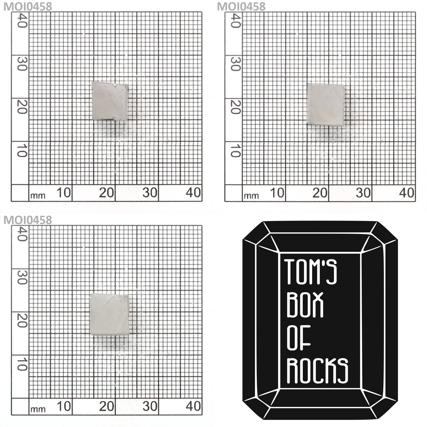 White DEF Color Moissanite - Grade A - Faceting Rough